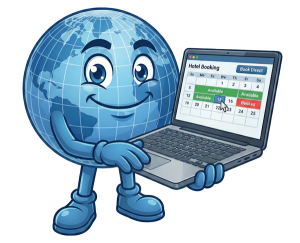 Globy Holding Laptop Direct Booking Engine Features